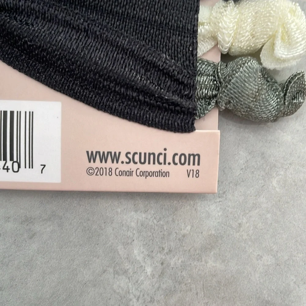 Scunci Elastics No Damage Knotted Hair Ties Ponytail Holders